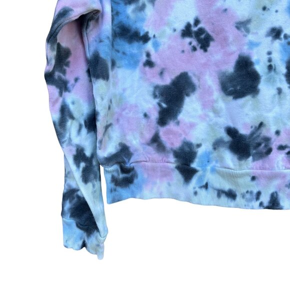 90 Degree by Reflex Tie Dye Crop Sweatshirt Size S - Picture 4 of 12
